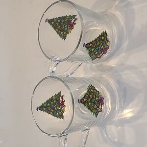Luminarc Christmas Coffee Mugs